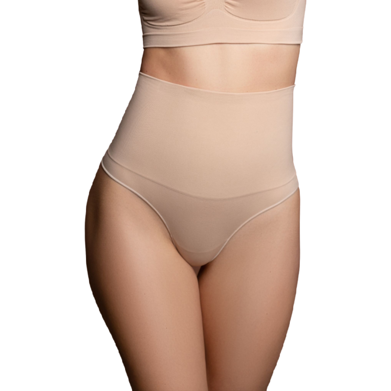 img_100660_02215fe8998cec5b111fecbf6c14a562_1.png BYE-BRA - FAJA SIN COSTURAS ESTILO TANGA BEIGE TALLA M – Image 2