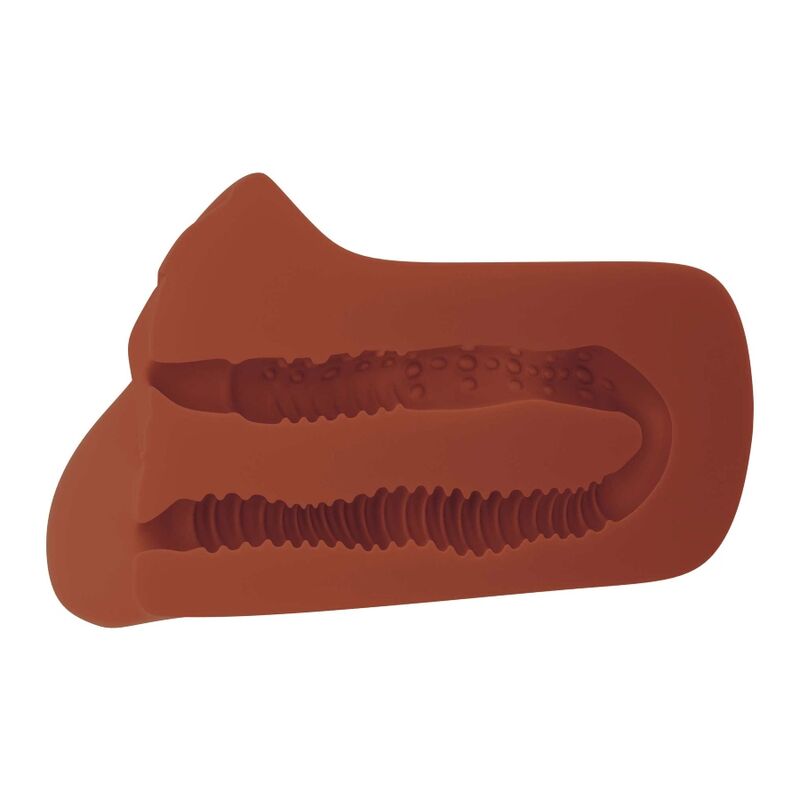 img_104728_c7a111c263baa910ca4e62a99b1a66e8_1.jpg PDX PLUS - MASTURBATEUR DOUBLE MARRON CHOISISSEZ VOTRE PLAISIR – Image 3