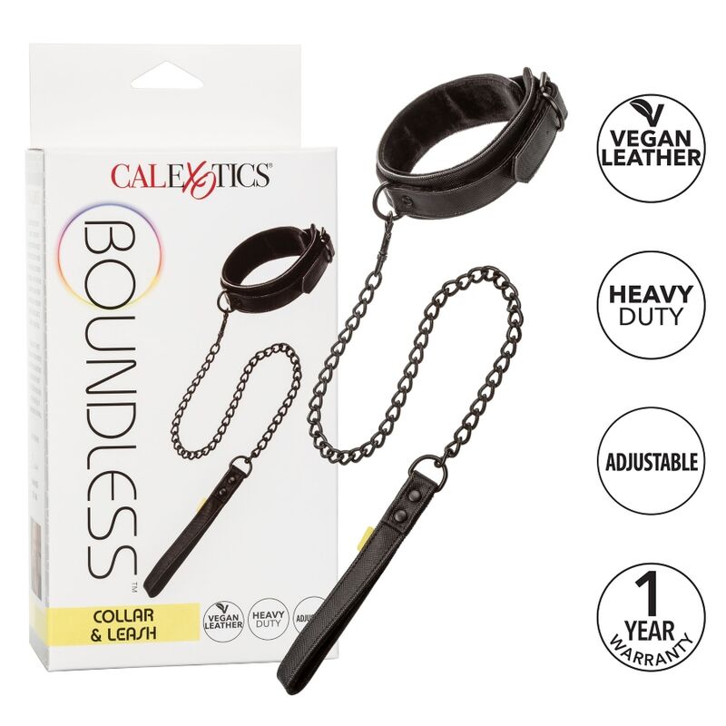 CALEXOTICS – COLLIER ET LAISSE SANS LIMITES