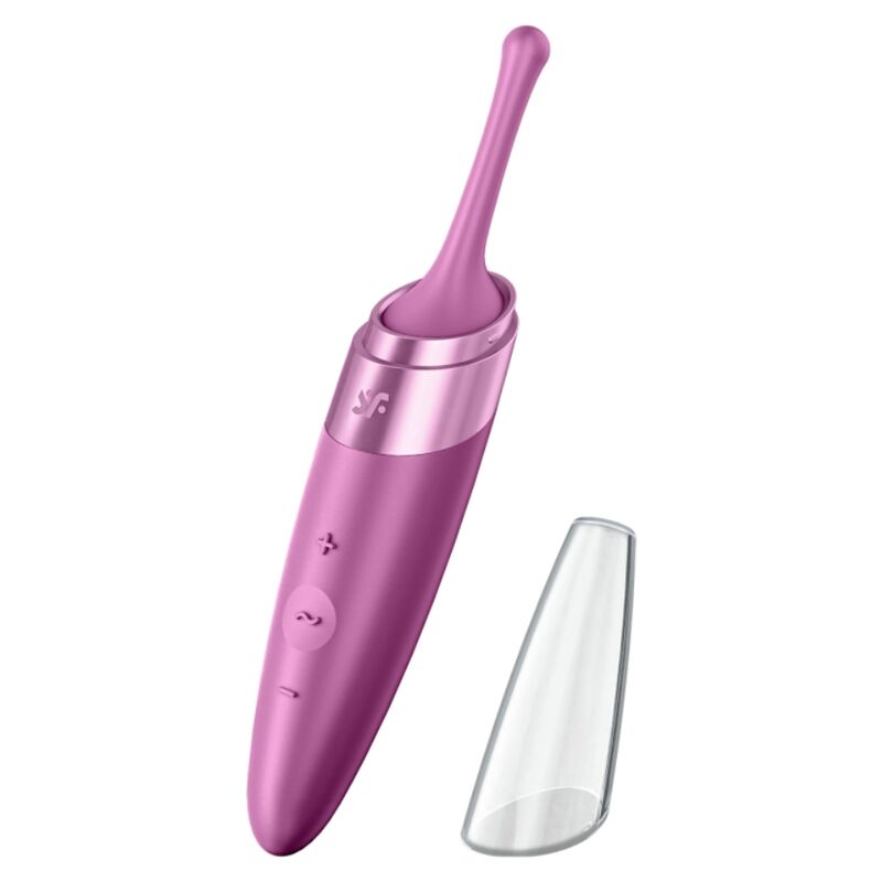 SATISFYER – VIBRATEUR POINTE DE CLIT TWIRLING DELIGHT VIOLET