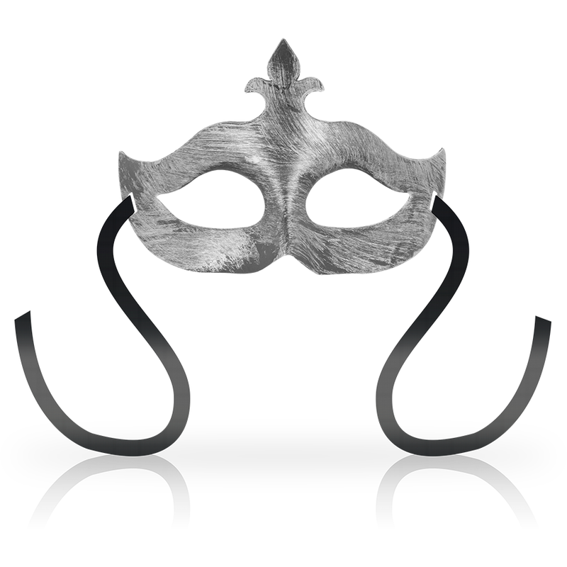 OHMAMA – MASQUES MASQUE FLEUR DE LIS ARGENT