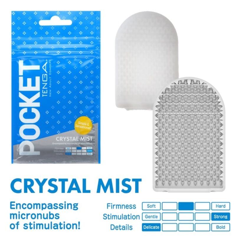 TENGA – MASTURBATEUR DE POCHE CRYSTAL MIST