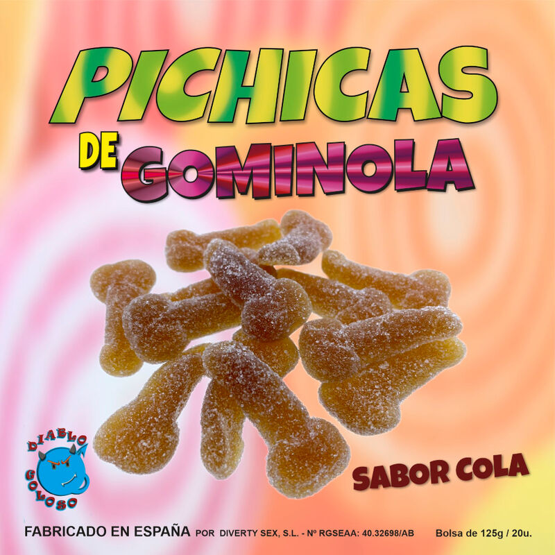 DIABLO GOLOSO – TRANCHES DE GOMME AU COLA