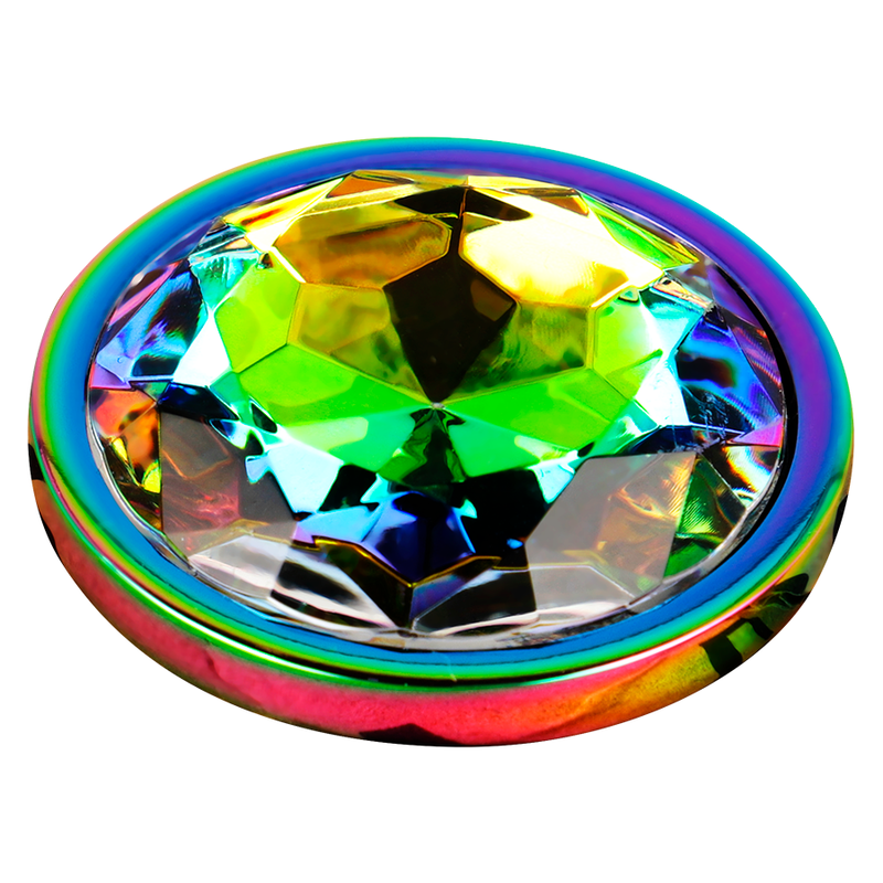 img_124707_d852a6fdd1e7ad01d64e80e95a70c588_1.png OHMAMA - PLUG ANAL CERCLE IRISÉ - TAILLE L – Image 3