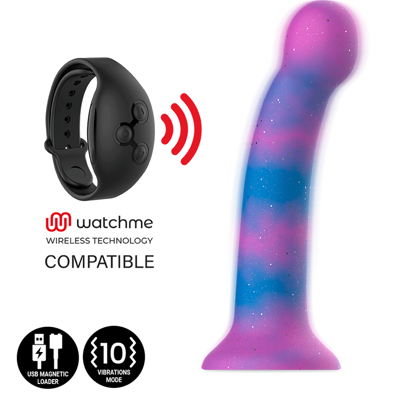 MYTHOLOGY – DION GALACTIC DILDO S – VIBRATEUR WATCHME TECHNOLOGIE SANS FIL COMPATIBLE