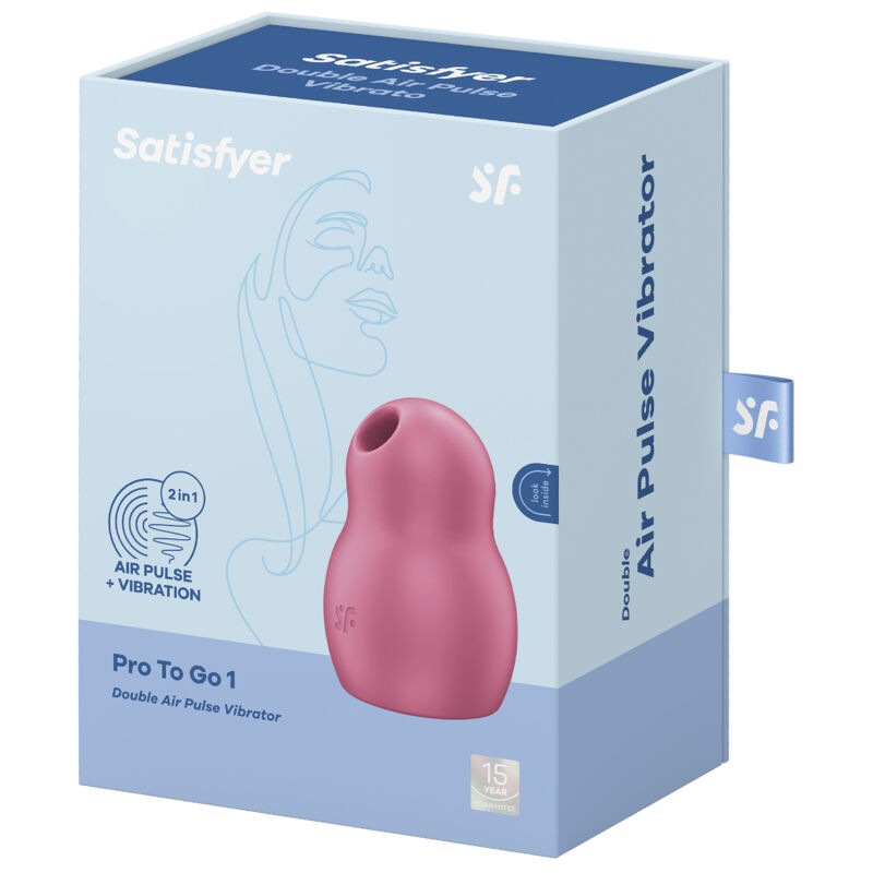 img_132007_97a61dee1a1a87d902cff9c74f66960e_1.jpg SATISFYER - STIMULATEUR ET VIBRATEUR DOUBLE AIR PULSE PRO TO GO 1 ROUGE – Image 4