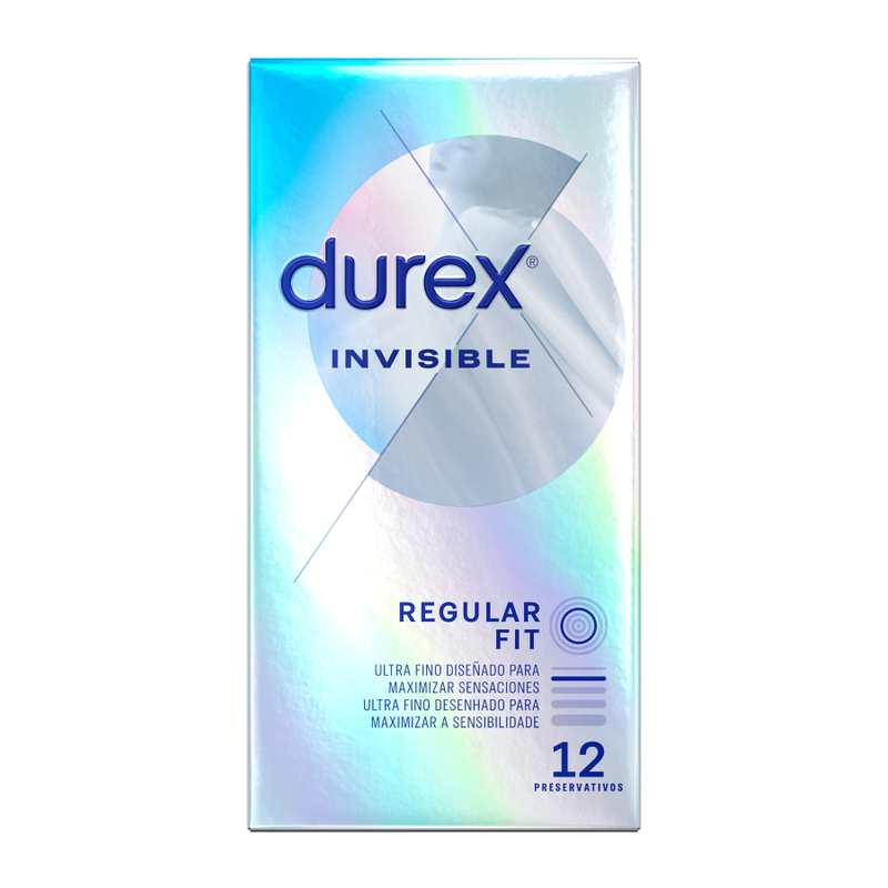 DUREX - INVISIBLE EXTRA MINCE 12 UNITÉS – Image 2