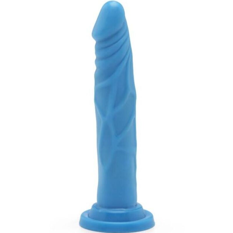 GET REAL – HAPPY DICKS DONG 19 CM BLEU