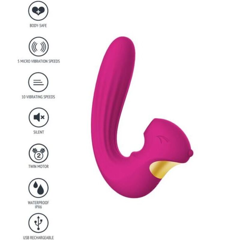 XOCOON – STIMULATEUR CELESTIAL LOVE VIBE FUCHSIA