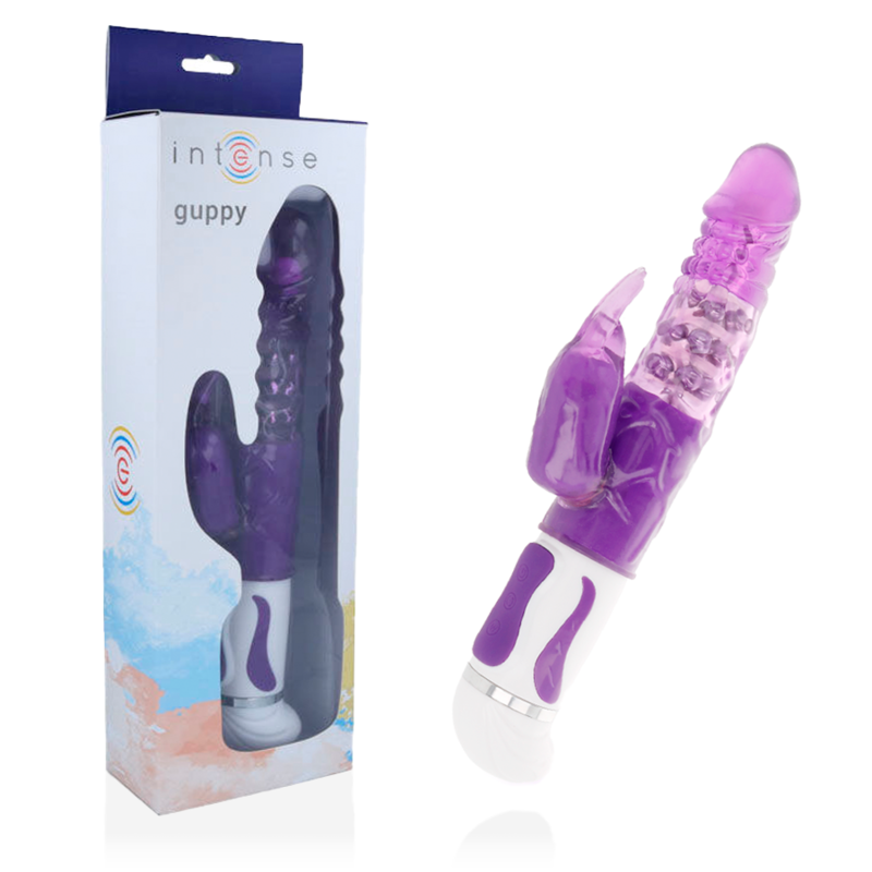 INTENSE – VIBRATEUR ROTATEUR GUPPY LILAS