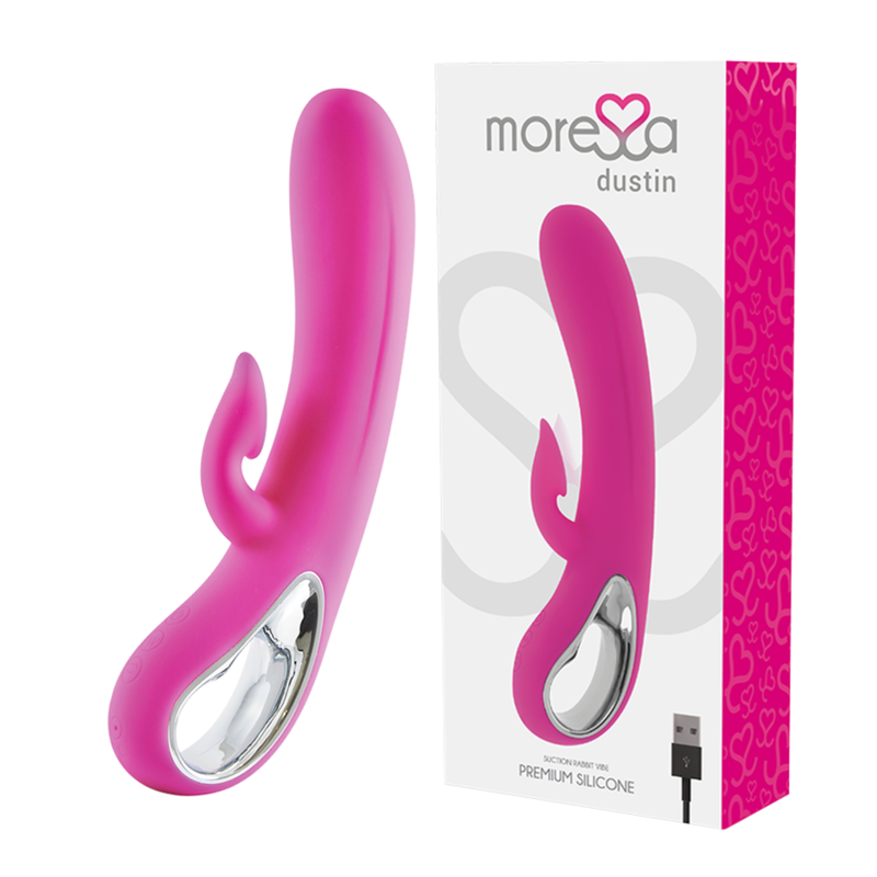 MORESSA – DUSTIN RECHARGEABLE EN SILICONE PREMIUM