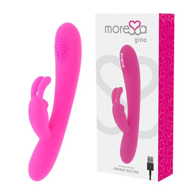 MORESSA – GINO RECHARGEABLE EN SILICONE PREMIUM