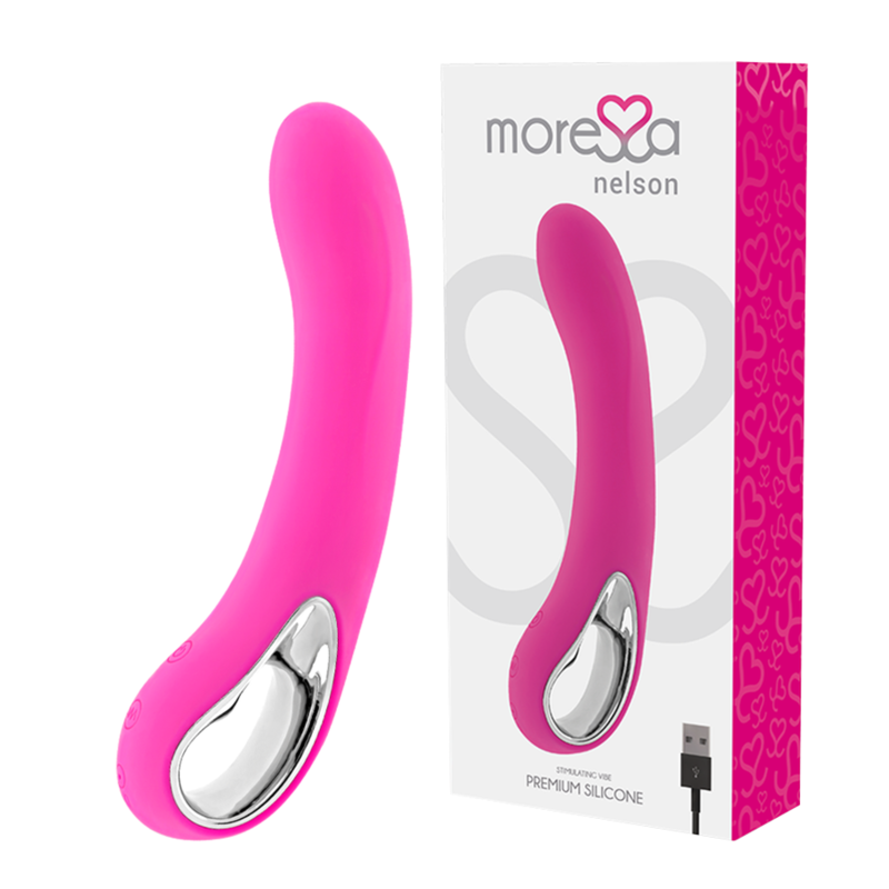 MORESSA – NELSON RECHARGEABLE EN SILICONE PREMIUM