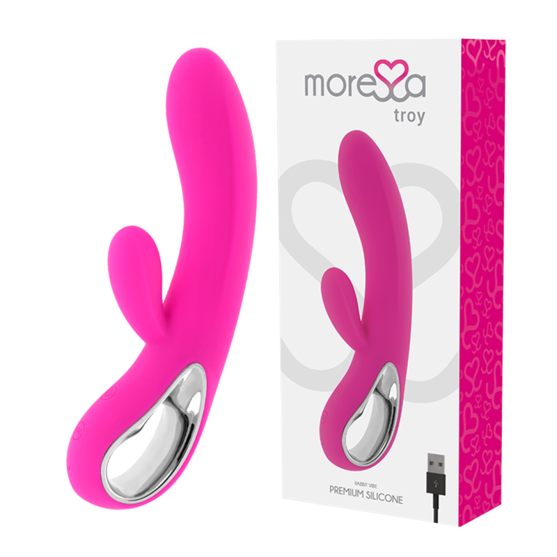 MORESSA – TROY RECHARGEABLE EN SILICONE PREMIUM