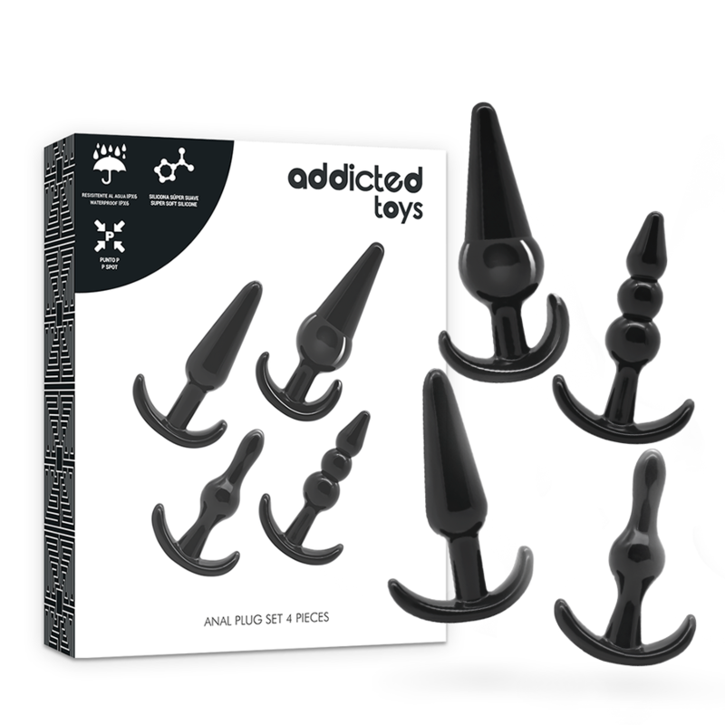 ADDICTED TOYS – ENSEMBLE 4 BOUCHONS ANAL