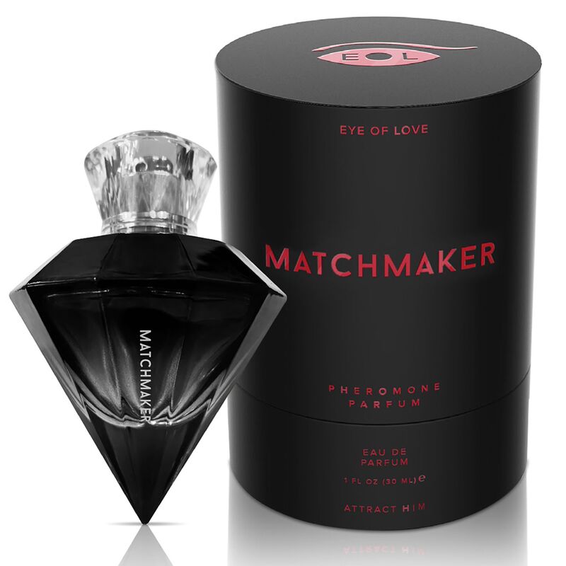 EYE OF LOVE – PHÉROMONES DE PARFUM LGBTQ MATCHMAKER BLACK DIAMOND POUR LUI 30 ML