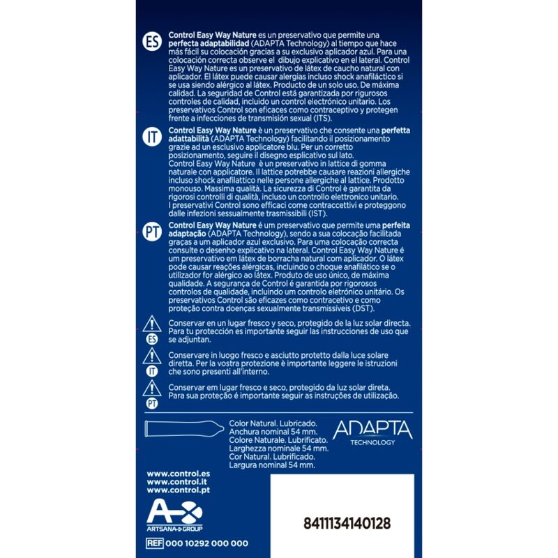 img_147560_667ffa13517e8ff9394446c776f20bab_1.jpg CONTROL - NATURE EASY WAY 10 UNITÉS – Image 2