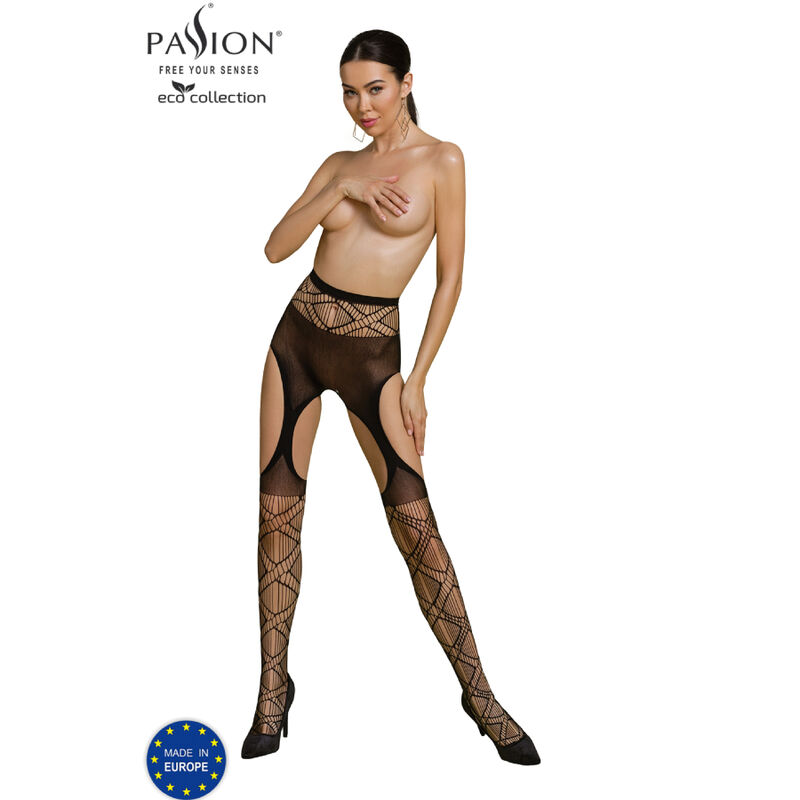 PASSION – BODYSTOCKING ECO COLLECTION ECO S005 NOIR