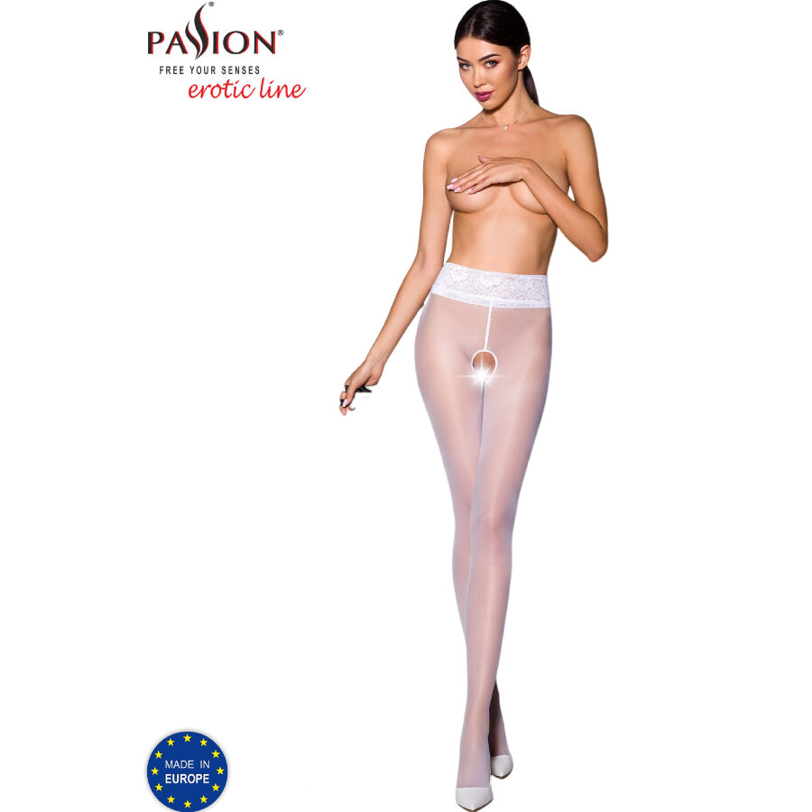 PASSION – TIOPEN 008 MEDIAS BLANCO 1/2 (30 DEN)