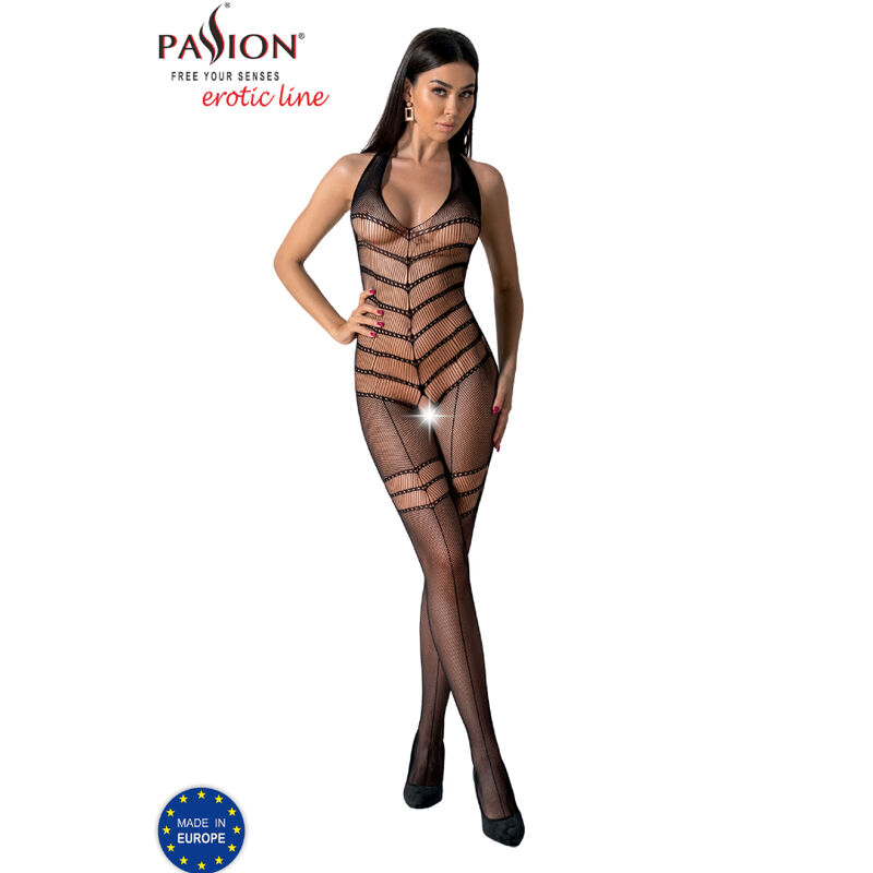 img_154224_c130b2f68a061efa77e8dd8c1ef2e914_1.jpg PASSION - BS100 BODYSTOCKING NEGRO TALLA UNICA – Image 3