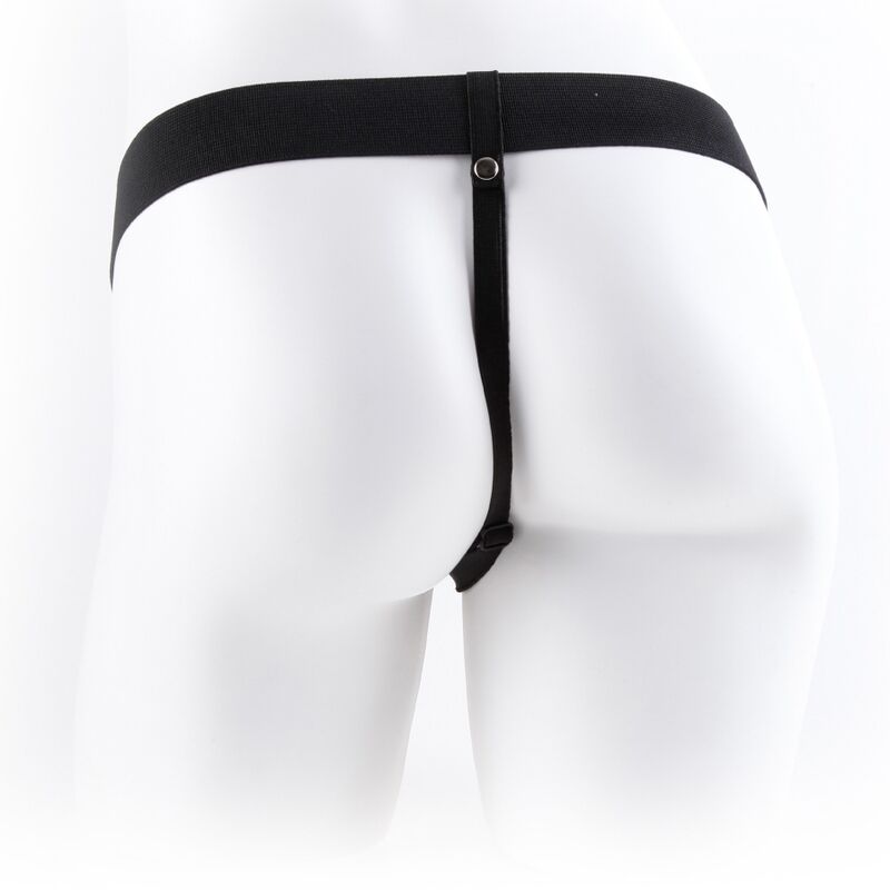 img_155472_b49aa6bb0ba81174d51f81a99a2043c3_1.jpg FETISH FANTASY SERIES - HARNAIS RÉGLABLE TÉLÉCOMMANDE PÉNIS RÉALISTE AVEC TESTICULES 23 CM – Image 3