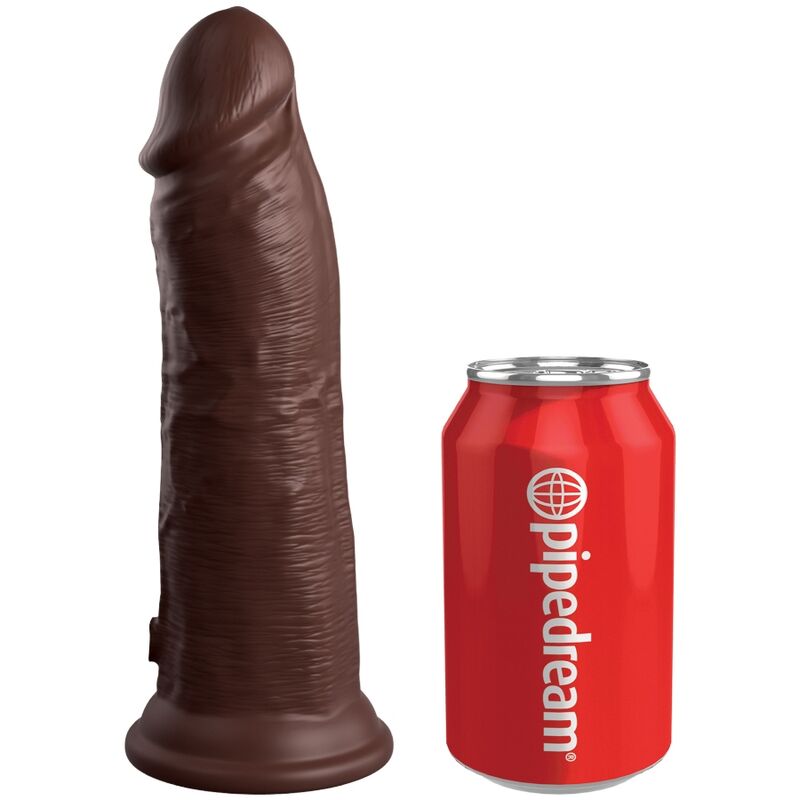 KING COCK – ELITE GODE RÉALISTE EN SILICONE 20.3 CM MARRON