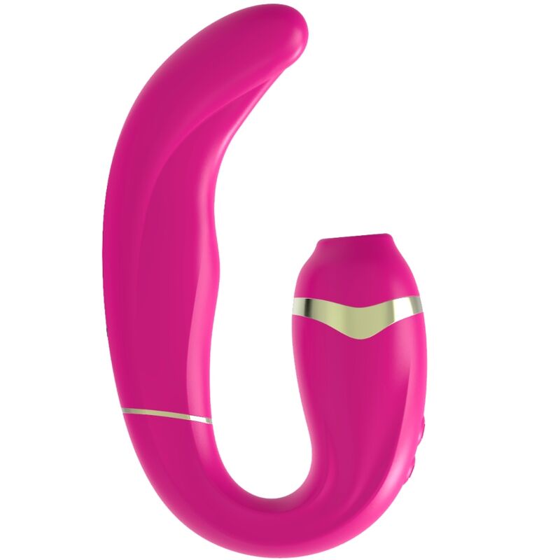 ADRIEN LASTIC – MYG CLITORIS SUCKER ET STIMULATEUR DE POINT G ROSE