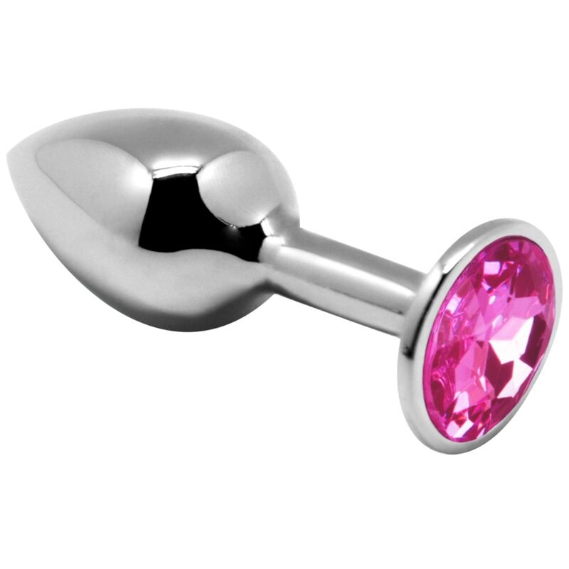 ALIVE – PLAISIR ANAL MINI PLUG MÉTAL ROSE TAILLE M