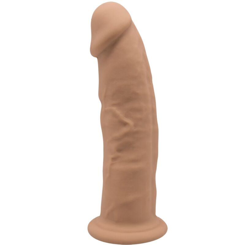 SILEXD – MODÈLE 2 PÉNIS RÉALISTE PREMIUM SILEXPAN SILICONE CARAMEL 19 CM