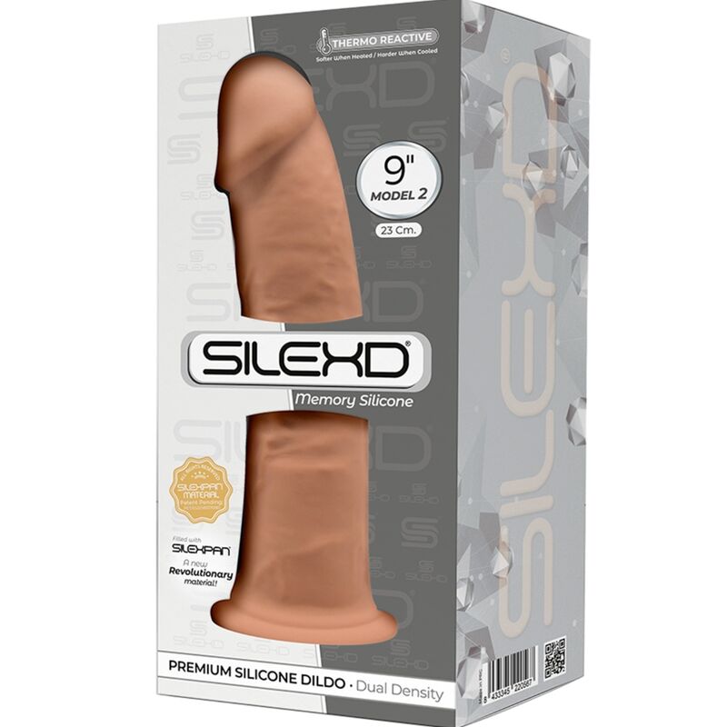 img_159458_7e1e0ba399dd018611515508e690bc69_1.jpg SILEXD - MODÈLE 2 PÉNIS RÉALISTE PREMIUM SILEXPAN SILICONE CARAMEL 23 CM – Image 3