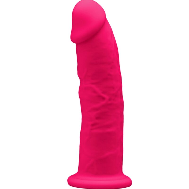 SILEXD – MODÈLE 2 PÉNIS RÉALISTE PREMIUM SILEXPAN SILICONE FUCHSIA 15 CM