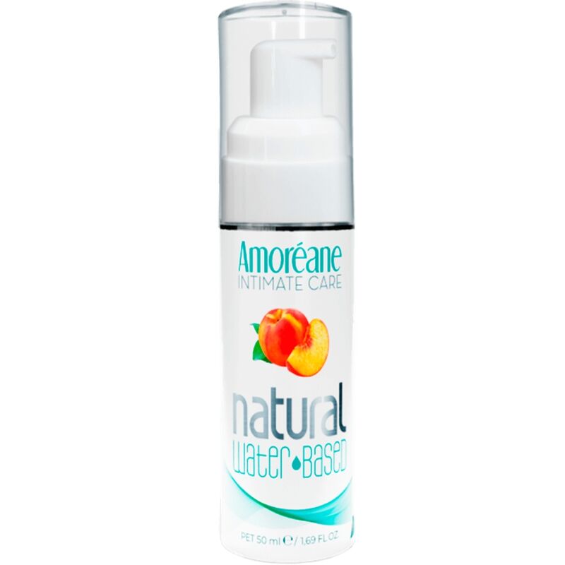 AMOREANE – LUBRIFIANT À BASE D’EAU PÊCHE 50 ML