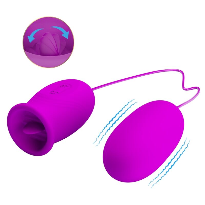 img_160112_36805c5e82ed0062dc0be1af11d30009_1.jpg PRETTY LOVE - VIBRATEUR RECHARGEABLE DAISY DUAL EGG VIOLET – Image 3