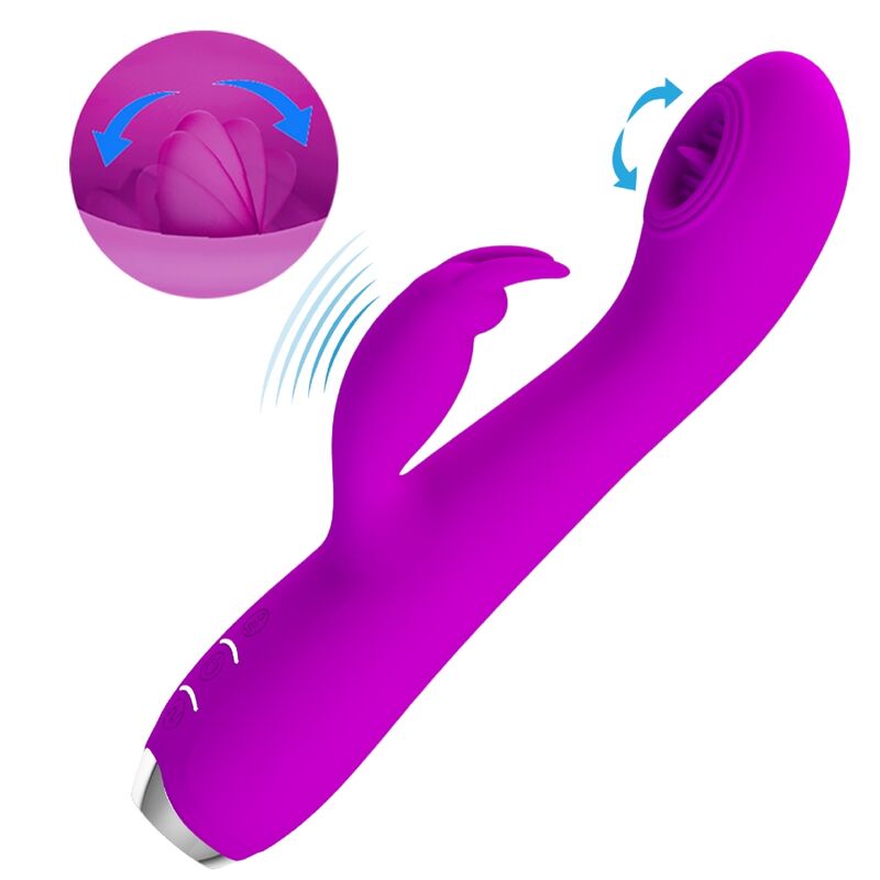 img_160361_21cdbe3875928caef65ab5c331a14b16_1.jpg PRETTY LOVE - VIBRATEUR RECHARGEABLE RACHEL AVEC VENTOUSE VIOLET – Image 5