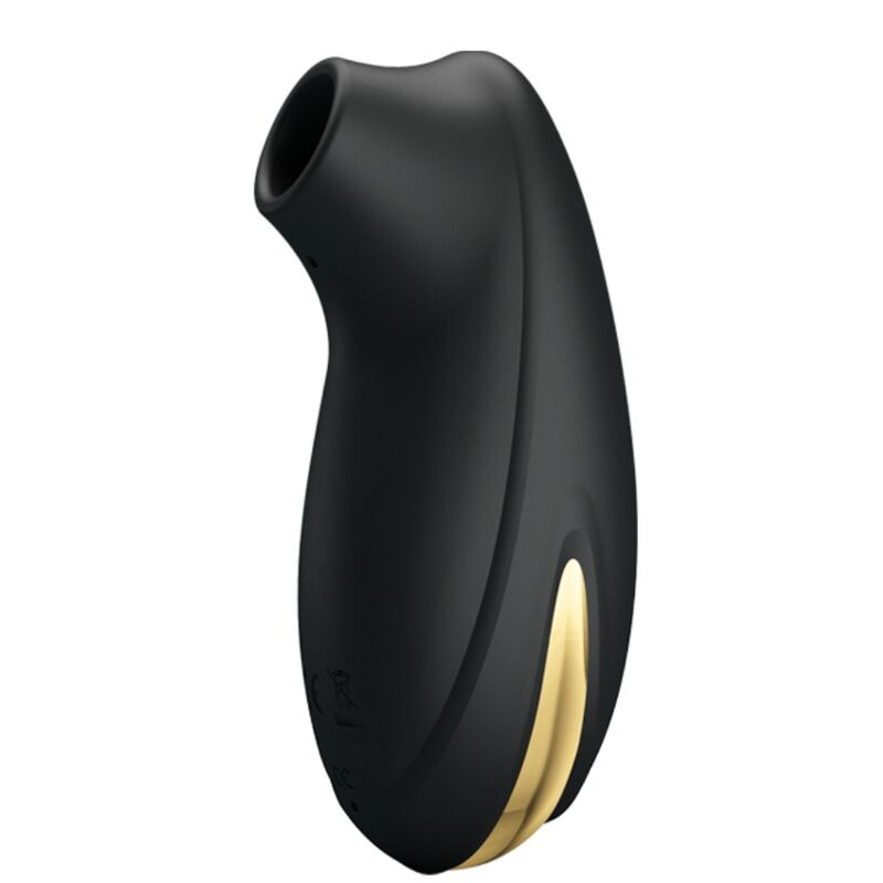 PRETTY LOVE – MASSEUR DASPIRATION DE LUXE RECHARGEABLE NOIR
