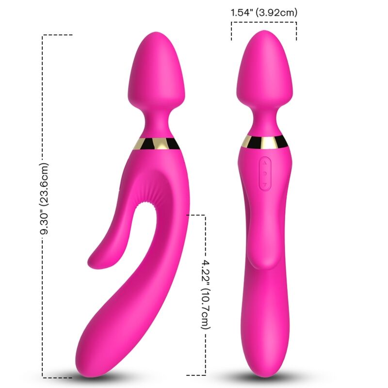 ARMONY – MASSEUR  VIBRATEUR LAPIN FUCHSIA