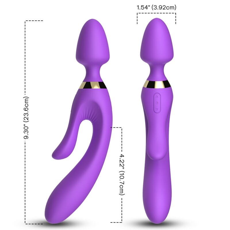 ARMONY – MASSEUR  VIBRATEUR LAPIN VIOLET