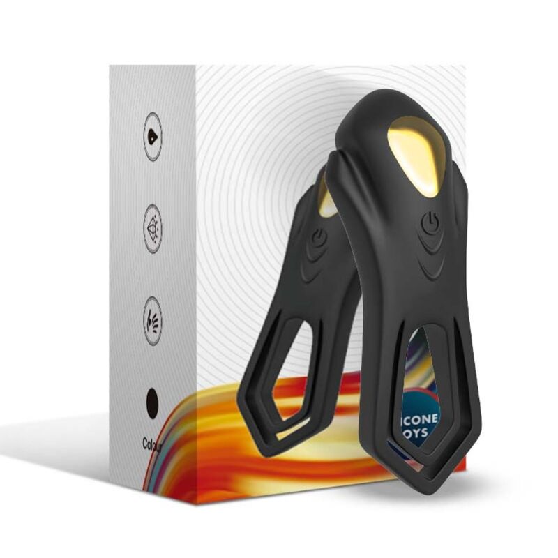 img_163826_c42cc2c9278f7c92b664e2923d4ef228_1.jpg ARMONY - TÉLÉCOMMANDE DOUBLE ANNEAU VIBRATEUR ROADSTER NOIR – Image 4