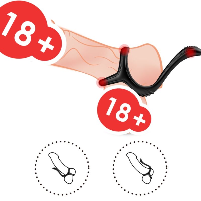 img_163991_a6e24aa980717014ea915309a7b873d0_1.jpg ARMONY - ANNEAU ANAL DOUBLE TRÉSOR NOIR – Image 3