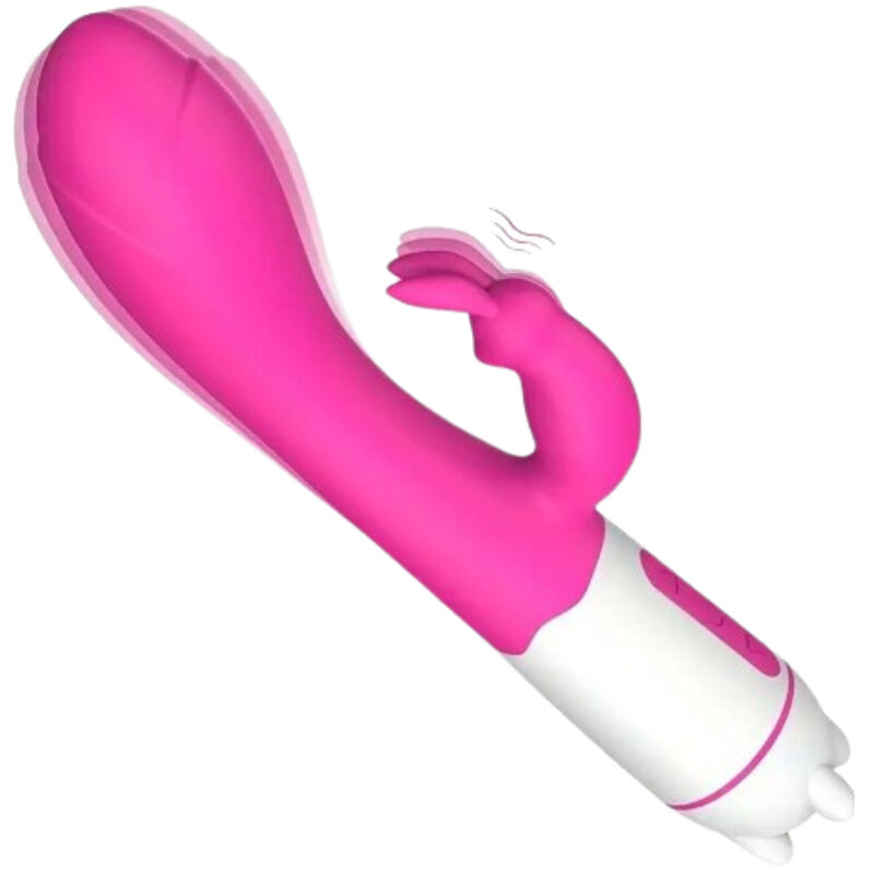 ARMONY – HAPPY VIBRATEUR  STIMULATEUR DE LAPIN FUCHSIA