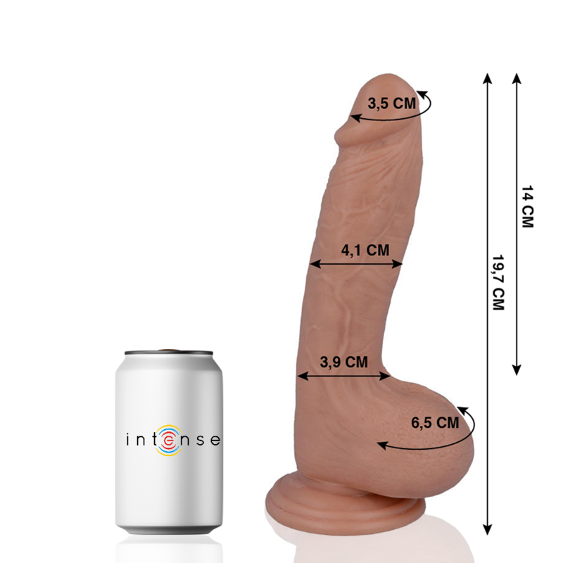 MR INTENSE – 17 PÉNIS RÉALISTE 19.7 CM -O- 4.1 CM