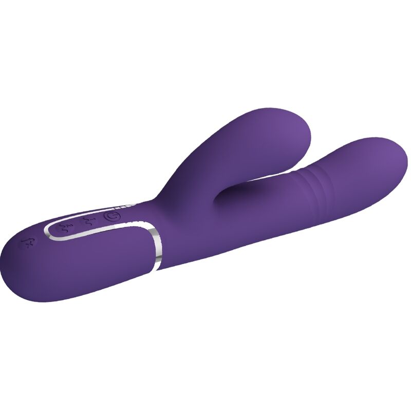 PRETTY LOVE – VIBRATEUR MULTIFONCTION G-SPOT VIOLET