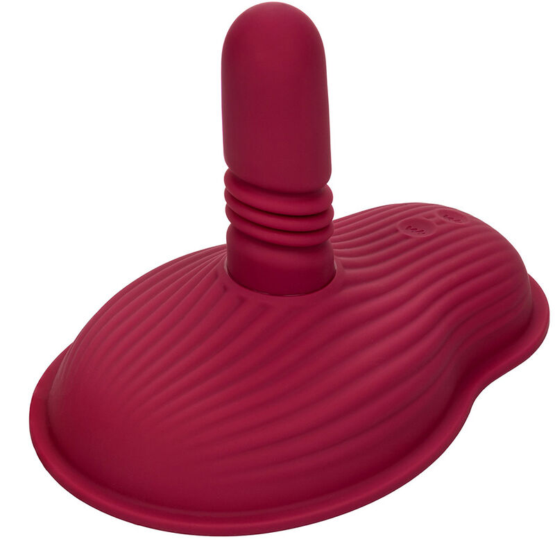 CALEXOTICS – RIDER MASSAGER DOUBLE MOTEUR TÉLÉCOMMANDE ROUGE