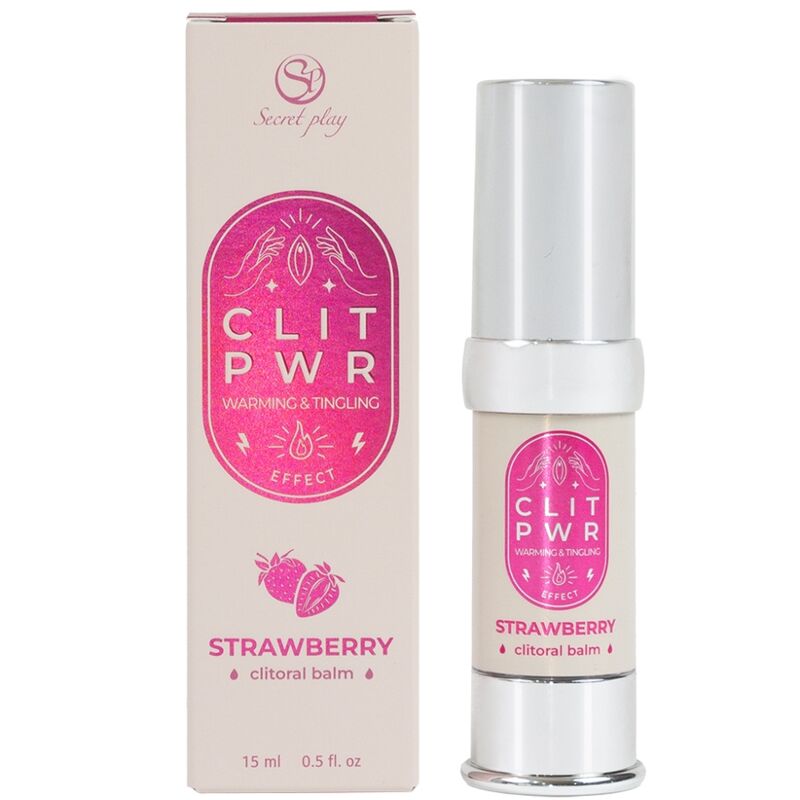 SECRET PLAY – BAUME CLITORIS  LA FRAISE CLIT PWR