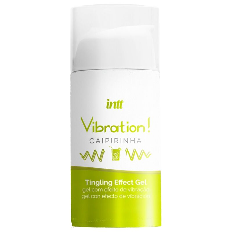 INTT – GEL VIBRATEUR LIQUIDE CAIPIRINHA PUISSANT STIMULANT INTIME 15 ML