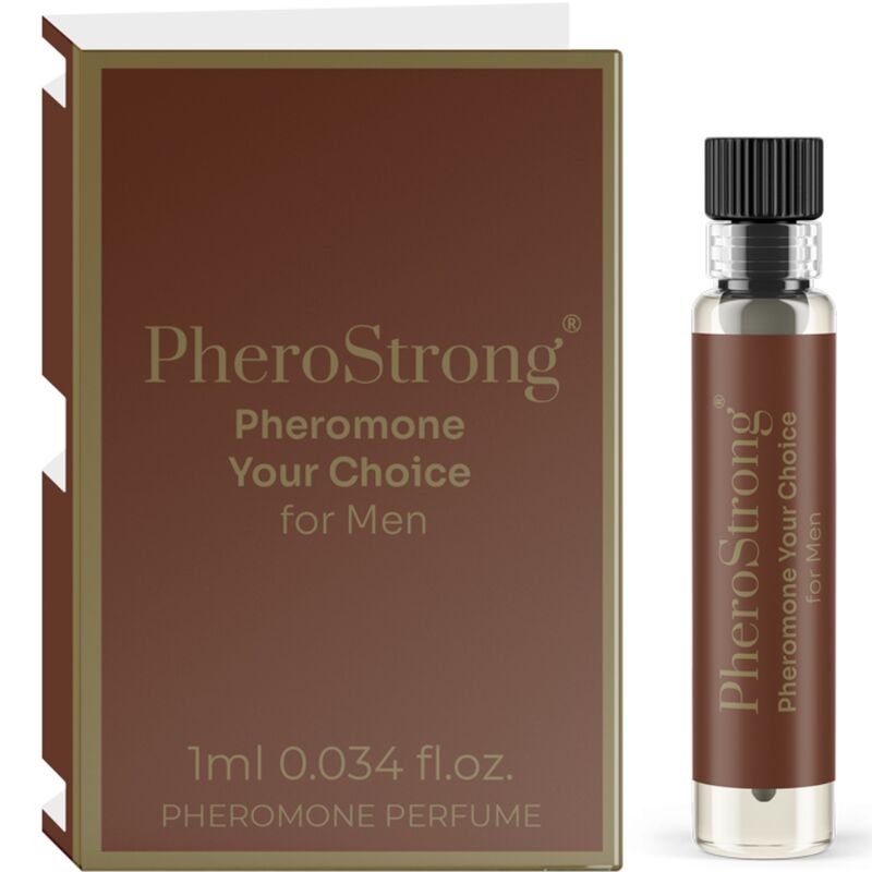 PHEROSTRONG – PARFUM PHÉROMONE AU CHOIX POUR HOMME 1 ML