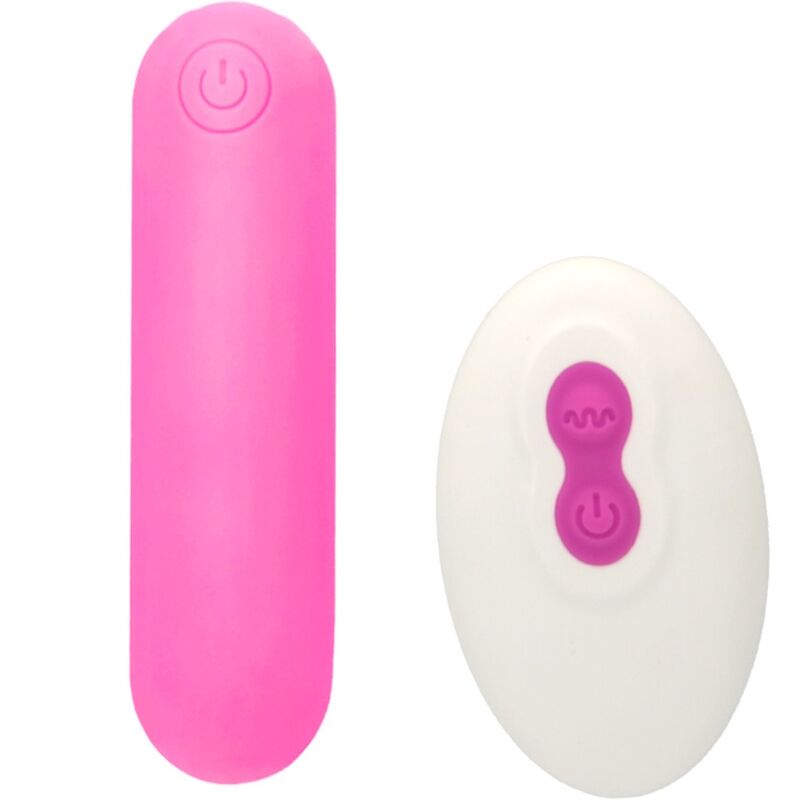img_183594_b86c006f052e91a828613999ece6f66d_1.jpg ARMONY - SPLASH JOLINE VIBRATEUR BULLET TÉLÉCOMMANDE EN SILICONE 10 VIBRATIONS 65 X 15 CM ROSE – Image 2