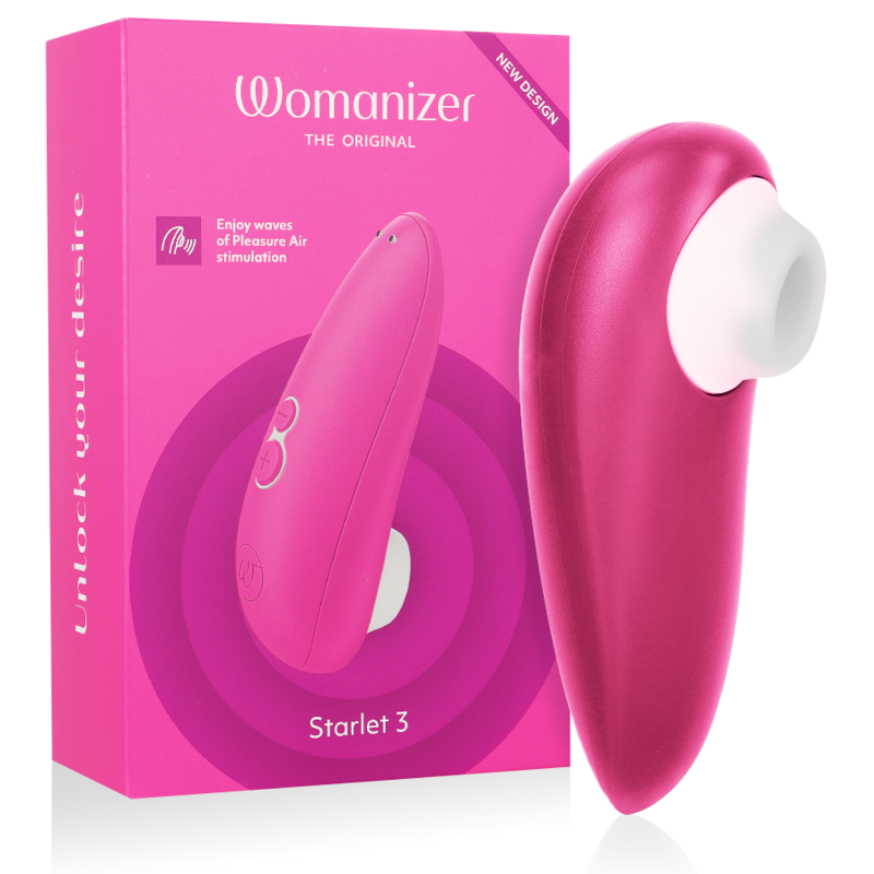 WOMANIZER – STIMULATEUR CLITORAL STARLET 3 ROSE