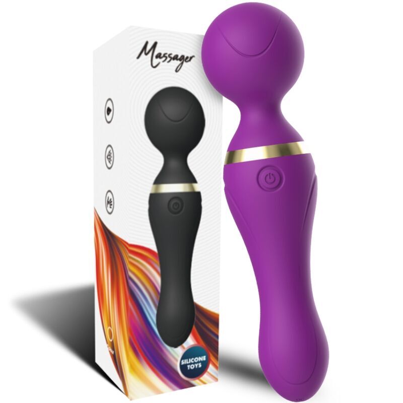 ARMONY – FREEZA MASSAGER  VIBRATEUR TÊTE SUPER FLEXIBLE VIOLET