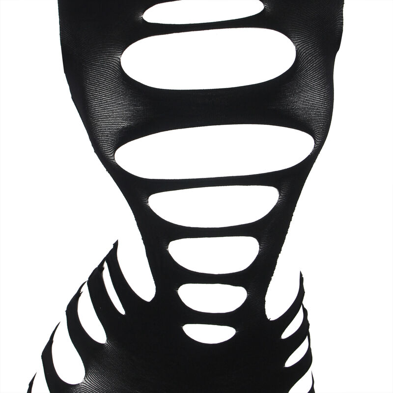 img_185115_22b9ad7845e4c62ea2fa1922a18d4de1_1.jpg SUBBLIME - 952266 BODYSTOCKING RÉSILLE ÉLASTIQUE MANCHES LONGUES NOIR TAILLE UNIQUE – Image 4